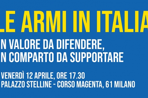 Convegno “le armi in Italia: un valore da difendere, un comparto da supportare”