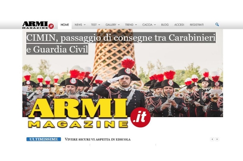 Armi Magazine lancia il nuovo sito