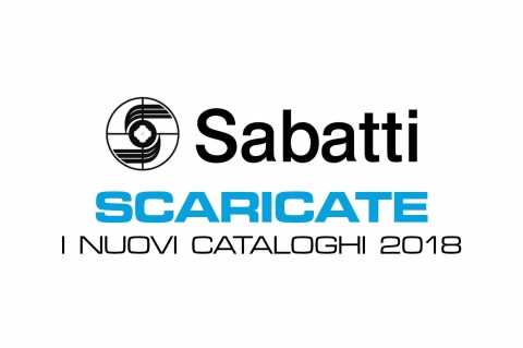 Scaricate i nuovi cataloghi Sabatti 2018!