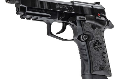 Beretta 80X Cheetah Tactical Urban pistol with threaded barrel