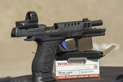 Walther Q5 Match SF steel frame pistol