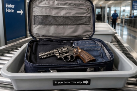 What happens if you bring a gun to the airport?