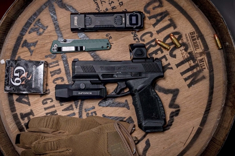 ZeroTech Optics Trace H.A.L.O. green dot reflex sight