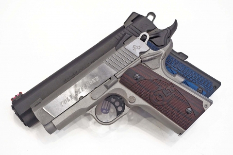 Colt Defender and Colt Competition pistols in Europe