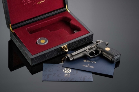 Beretta 92FS Ducato 500 years limited edition tribute pistol