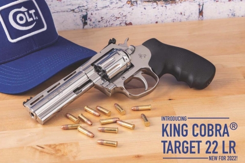 Colt King Cobra Target .22 LR rimfire revolver