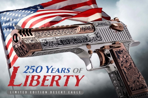 Magnum Research Desert Eagle "250 Years of Liberty", pistola in edizione limitata