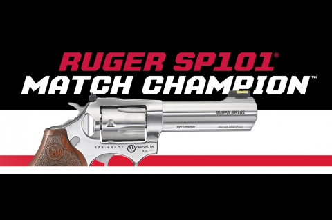 Ruger introduces the SP101 Match Champion double-action revolver
