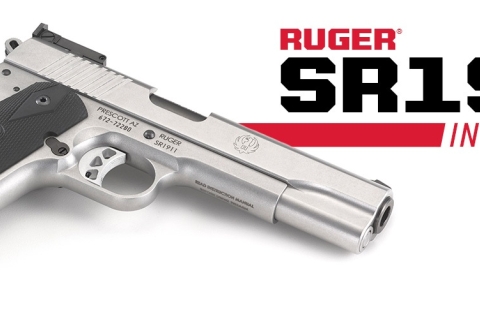 La SR1911 di Ruger è ora disponibile anche nel "corposo" calibro 10mm Auto