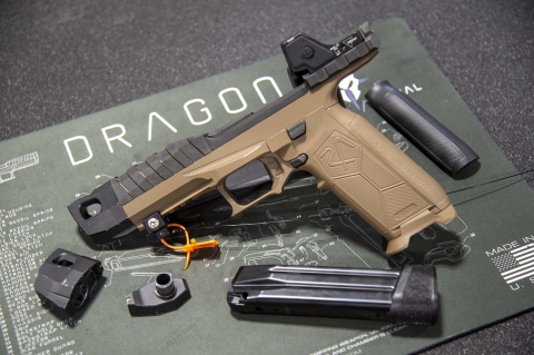 Rideout Arsenal Dragon, a truly different low-bore axis pistol