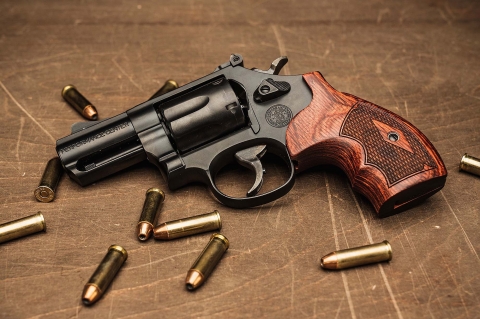 Smith & Wesson Model 19 Performance Center Carry Comp revolver, now with 2.5 inch barrel