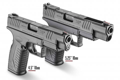 Le pistole Springfield Armory XD(M) ora anche in calibro 10mm Auto!