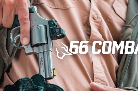 Taurus 66 Combat, a new double-action defense revolver
