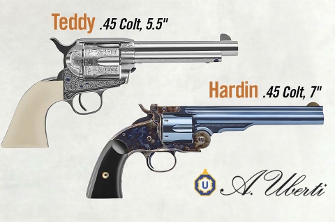 Uberti Hardin and Teddy revolvers