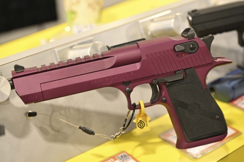Magnum Research Black Cherry Desert Eagle at the SHOT Show 2023