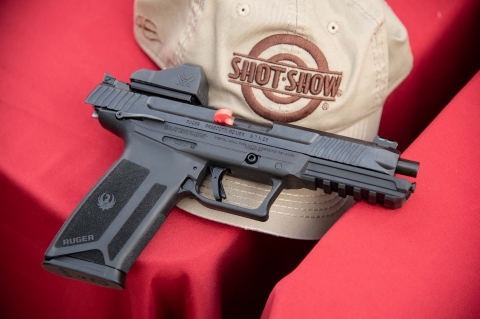 The new Ruger-57 pistol in 5.7x28mm caliber