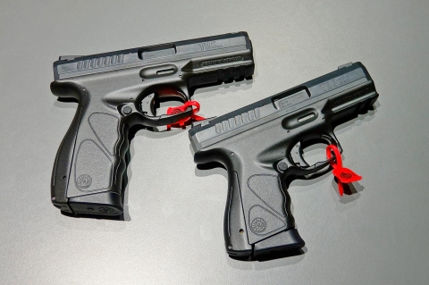 The new Taurus TS Striker-Fired pistol: not yet in the market, it will be available in full and compact size