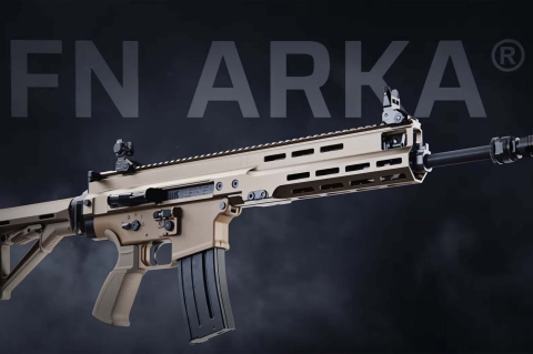 FN ARKA, a new modular assault rifle from Belgium