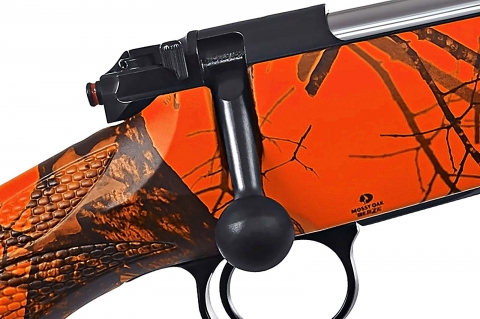 The new blaze orange Mauser M12 Trail hunting rifle