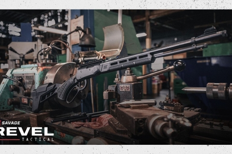 Savage Arms Revel Tactical, nuova carabina a leva a percussione anulare