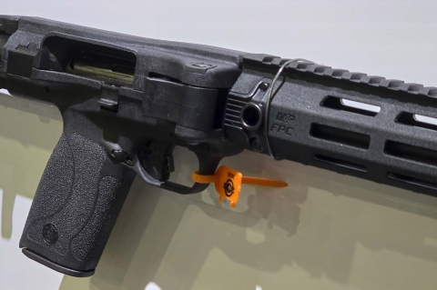 Smith & Wesson M&P FPC folding carbine, now in 5.7x28mm