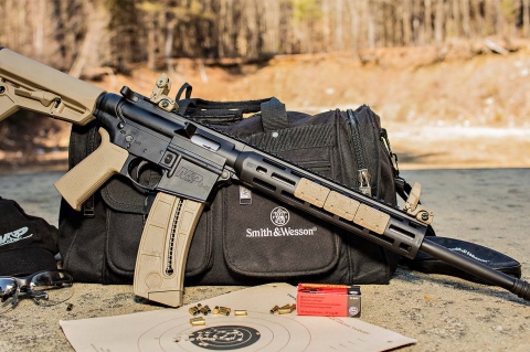 Outfitting the M&P 15-22 Sport MOE SL with Magpul original equipment makes the M&P 15-22 Sport MOE SL rifle an ideal training firearm for law enforcement