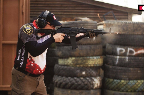 VIDEO: Kalashnikov KSZ-223 pump-action rifle
