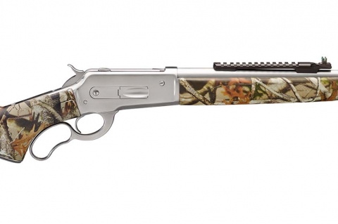 VIDEO: Pedersoli Lever Action Stainless Steel Guide Master rifle