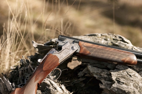 Beretta Ultraleggero Silver Alluminio, the lightest over-under hunting shotgun