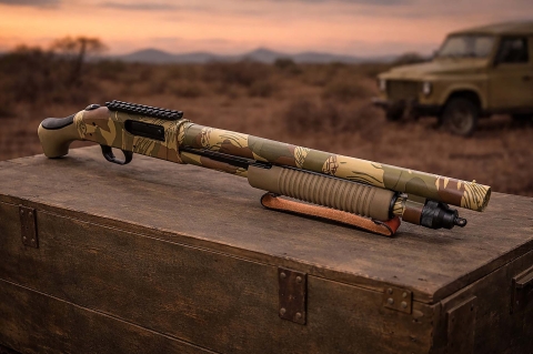 Mossberg 590 Bliksem, a new limited-edition pump-action "firearm"