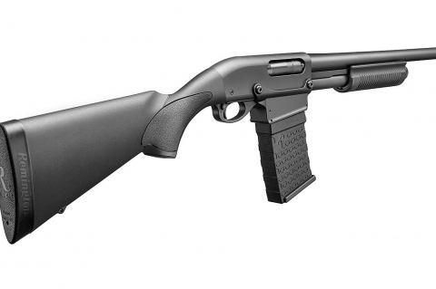 Remington 870 DM: pump action goes magazine fed!