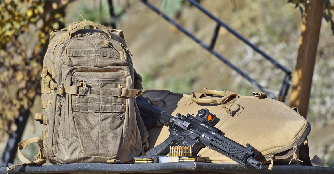 First Tactical TACTIX Half-Day backpack and Rifle Sleeve
