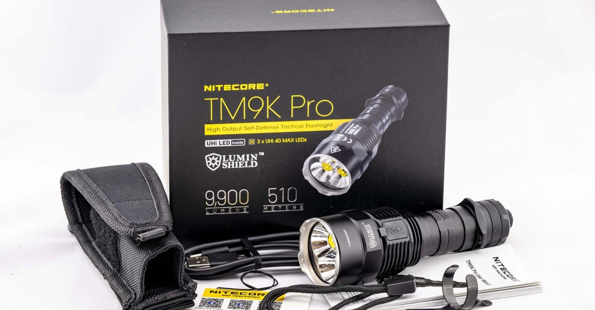 Nitecore TM9K Pro flashlight