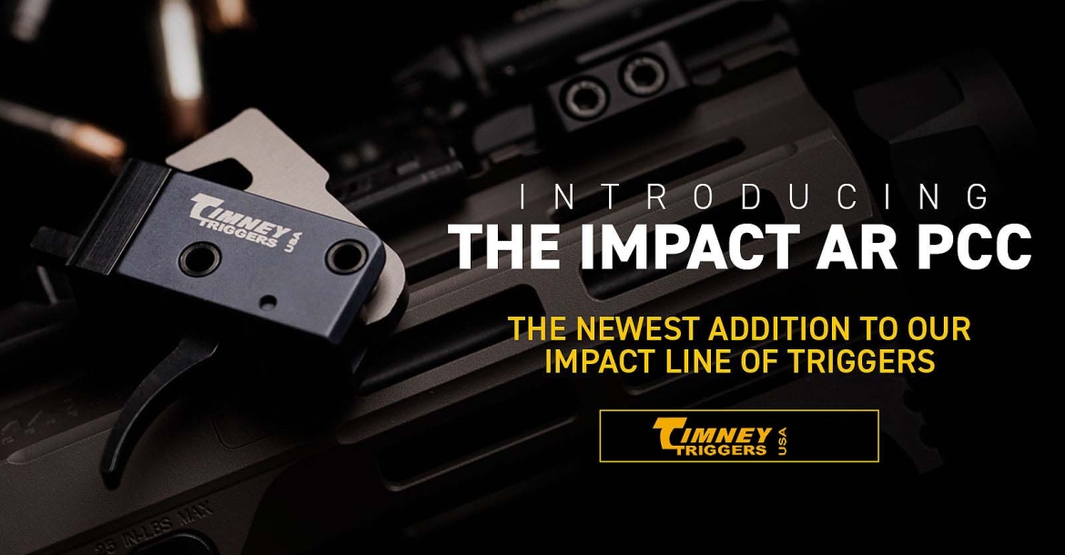Timney Impact AR PCC trigger, from Ferkinghoff International
