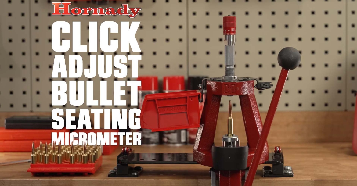 Hornady Click Adjust Bullet Seating Micrometer