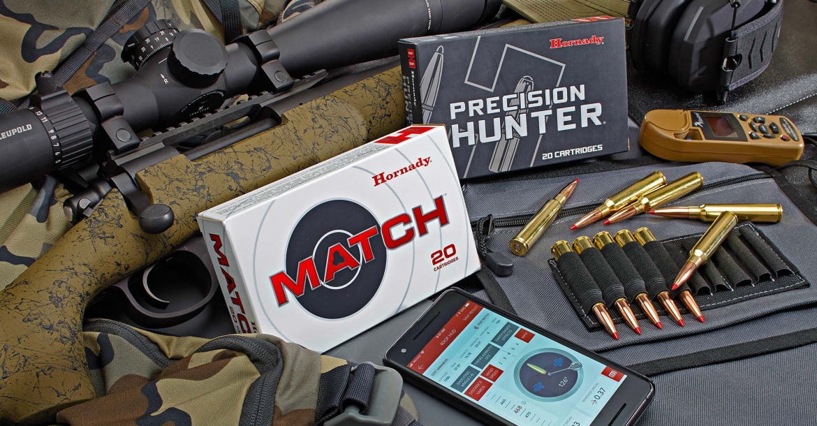 Hornady 300 PRC Match and Precision Hunter cartridges
