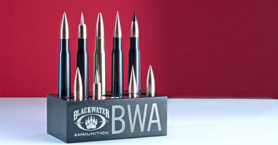 BLACKWATER AMMUNITION introduces the first hybrid, aerospace alloy .50 BMG case and ammo