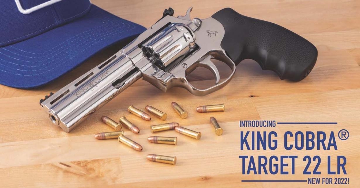 Colt announces the King Cobra Target .22LR rimfire revolver