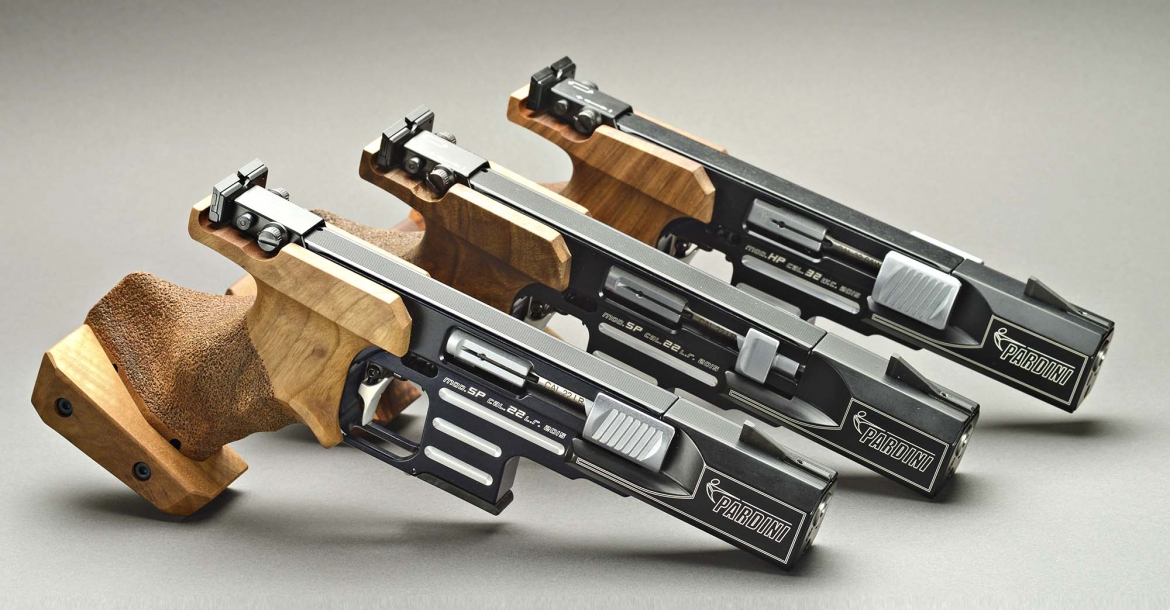 Pardini All in One: il nuovo kit di conversione Pardini consente di utilizzare 1 pistola per 3 discipline