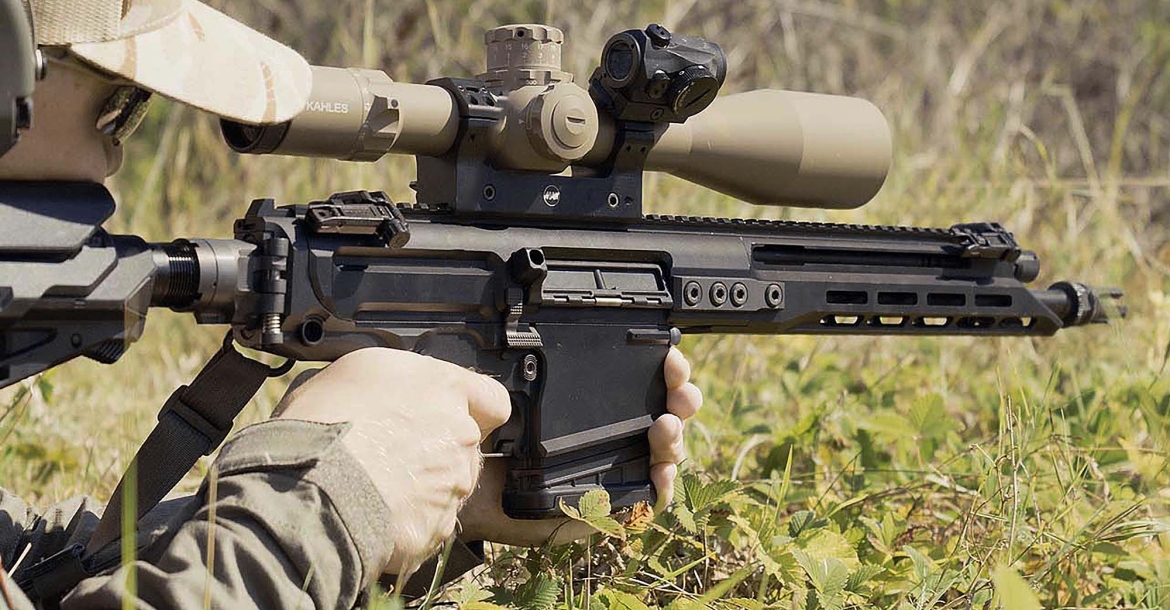 Steyr Arms DMR piston-driven precision rifle