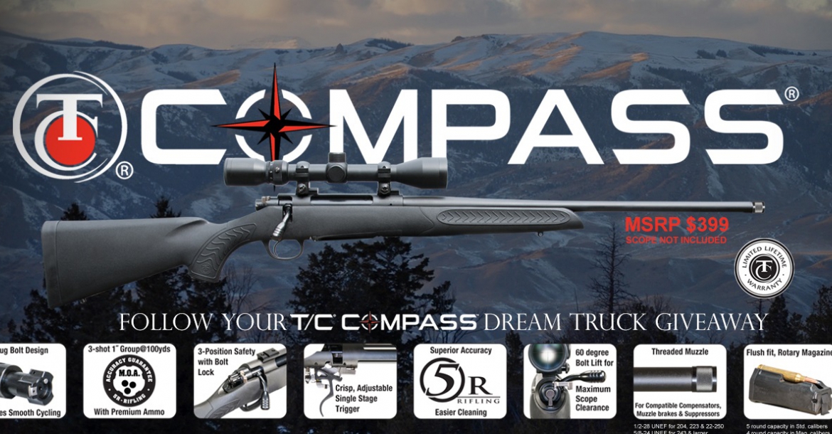 Thompson/Center Arms™ introduces T/C® Compass™ bolt-action rifle