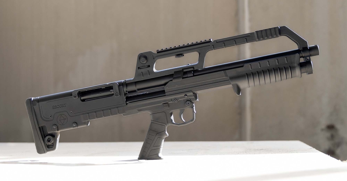 Hatsan Escort Bull Tac, a new bull-pup pump-action shotgun from Turkey