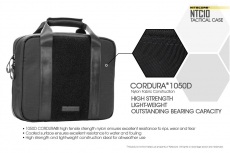 All Nitecore bags are manufactured of 1050D military-grade Cordura