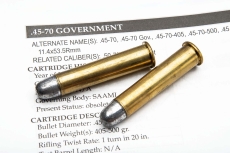 The meaning of numbers in the names of Black Powder US cartridges used in the guns of the Old West