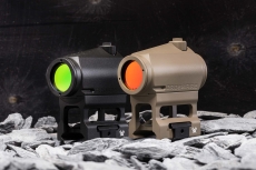 Vortex Crossfire Green Dot and Tan red dot sights
