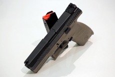 CZ showcased the P10C semi-automatic pistol at the IWA OutdoorClassics in Nuremberg, Germany